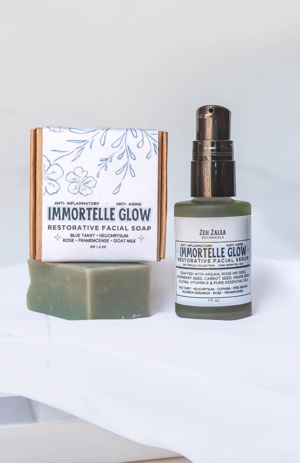 Immortelle Duo Set – Zen Zalea Botanicals