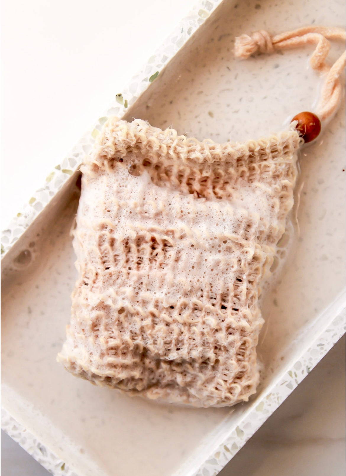 Agave Fiber Exfoliating Soap Bag