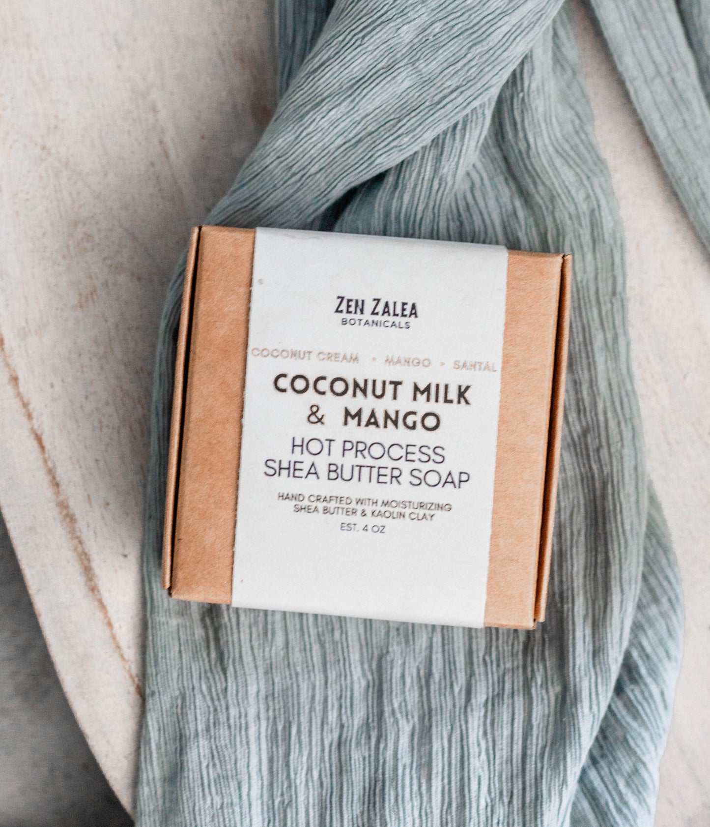Coconut Milk & Mango Shea Butter Soap