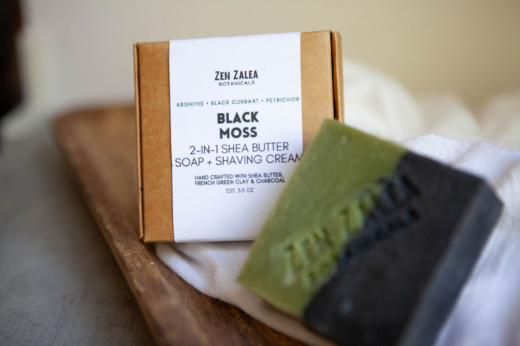 Black Moss Shea Butter Soap