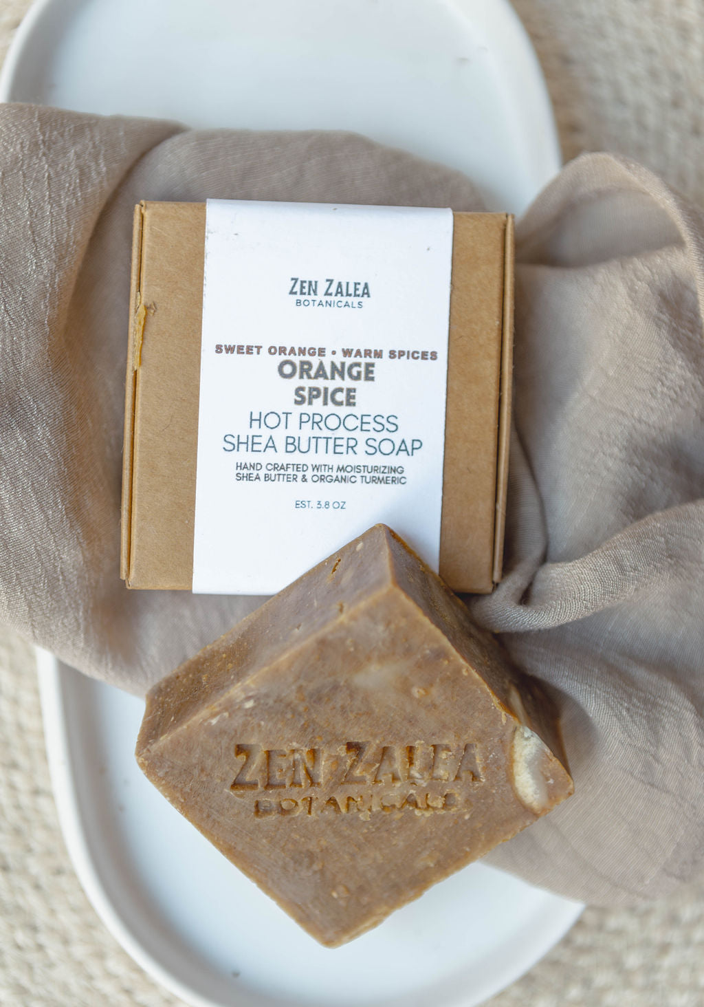 Orange Spice Exfoliating Shea Butter Soap