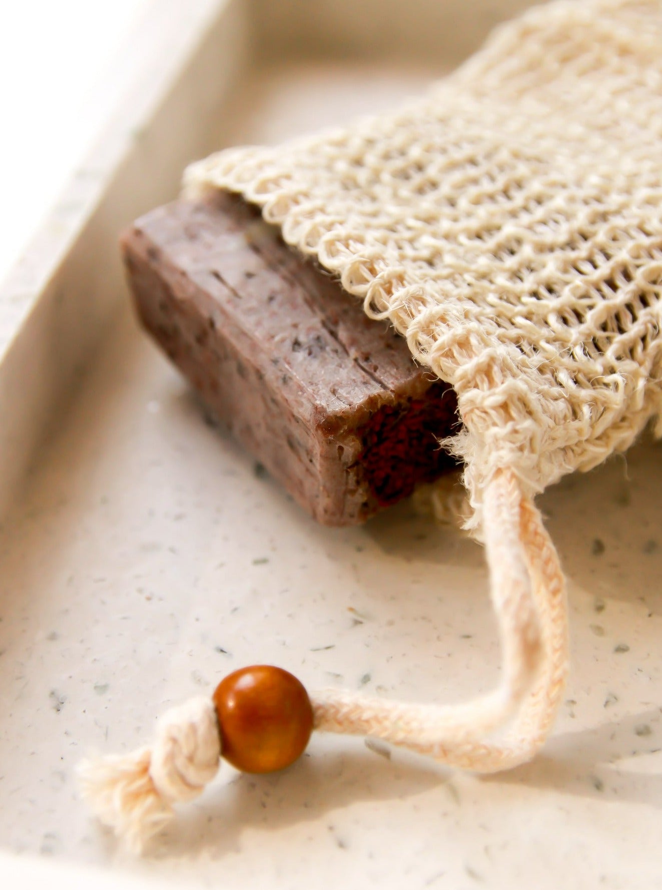Agave Fiber Exfoliating Soap Bag