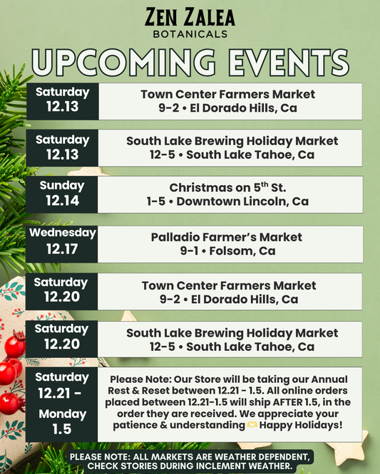 Upcoming Events Schedule