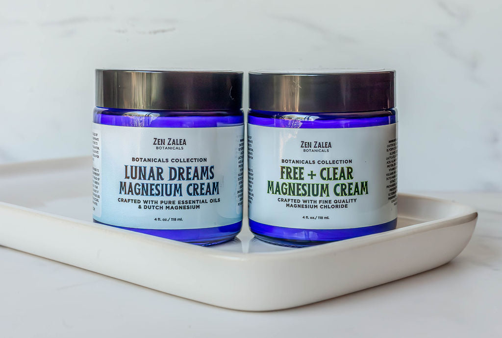 Magnesium Cream- Lunar Dreams – Zen Zalea Botanicals