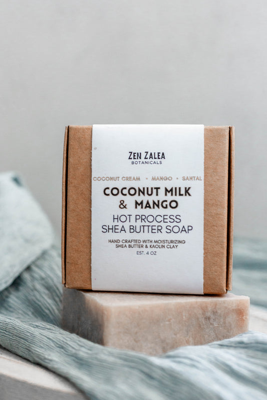 Coconut Milk & Mango Shea Butter Soap