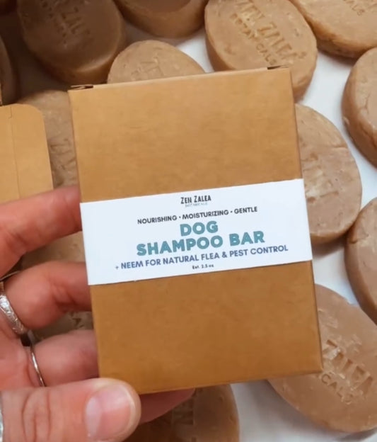 Dog Shampoo Bar + Neem Oil