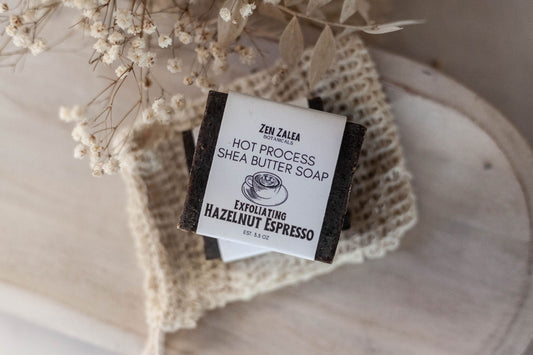 Hazelnut Espresso Exfoliating Hot Process Soap