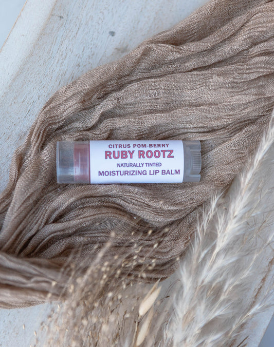 Citrus Pom-Berry Ruby Rootz Tinted Lip Balm