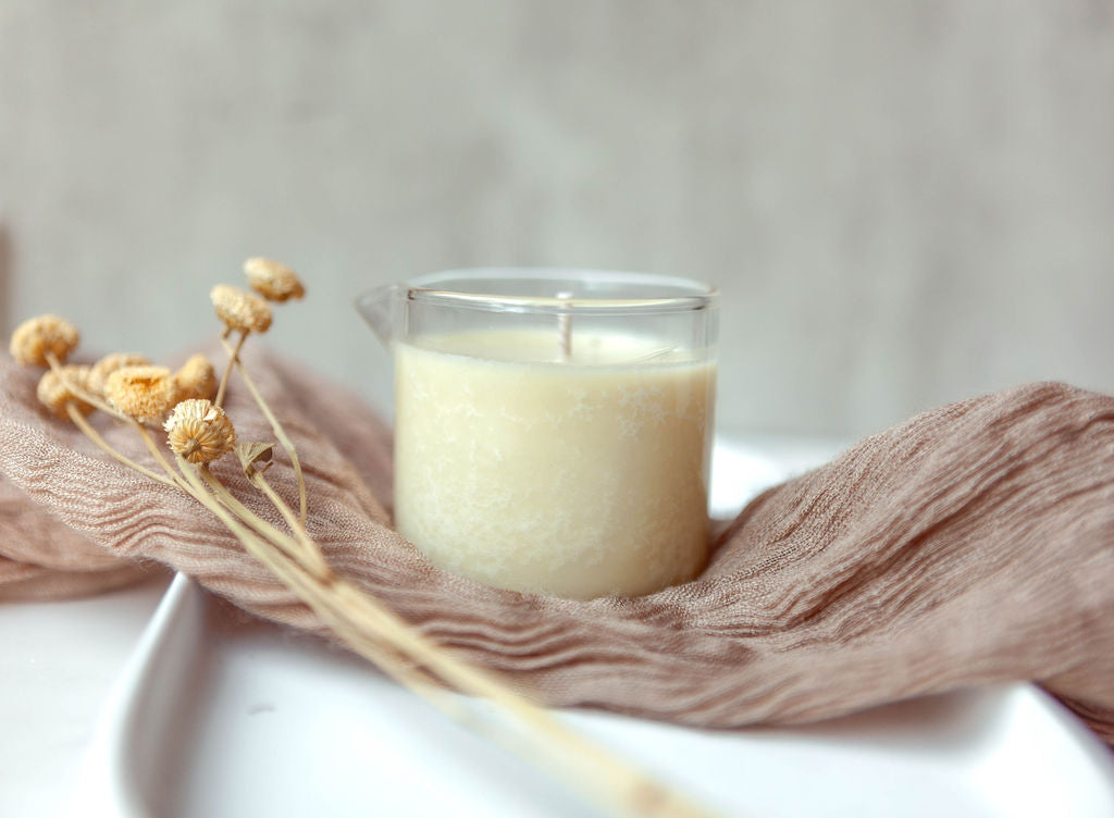 Honey Cashmere Massage Serum Candle