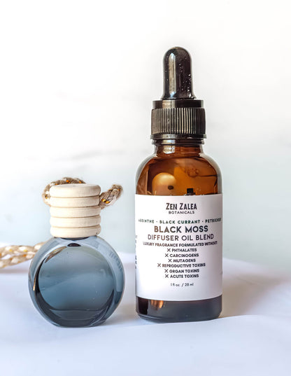 Black Moss Diffuser + Refill Set