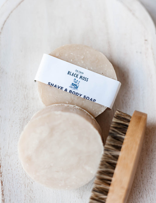 Black Moss Shave Soap