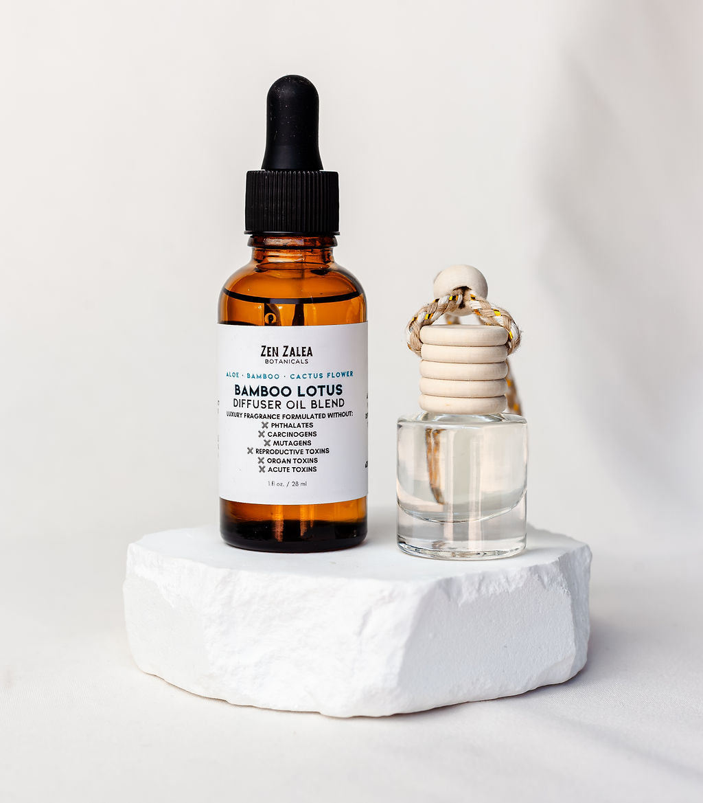 Bamboo Lotus Diffuser + Refill Set