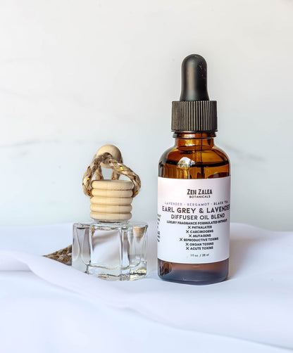 Earl Grey & Lavender Diffuser + Refill Set