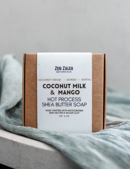 Coconut Milk & Mango Shea Butter Soap
