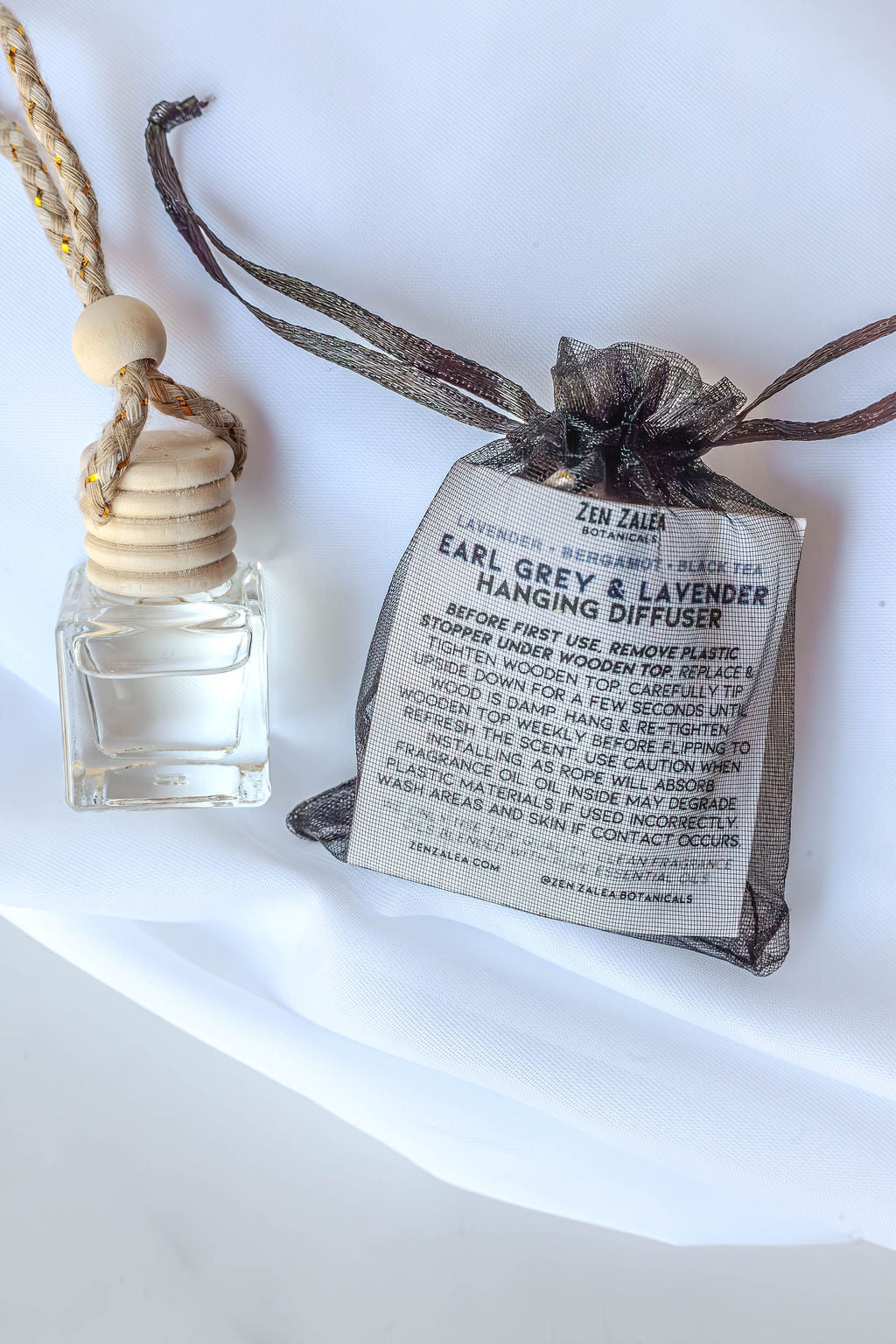 Earl Grey & Lavender Diffuser + Refill Set