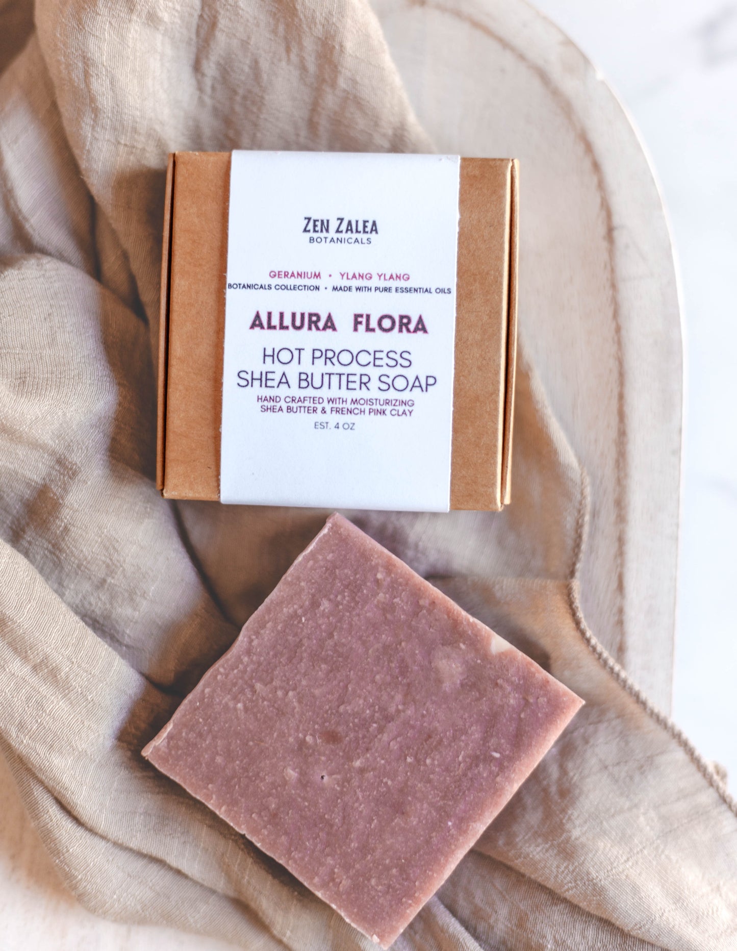 Allura Flora Shea Butter Soap