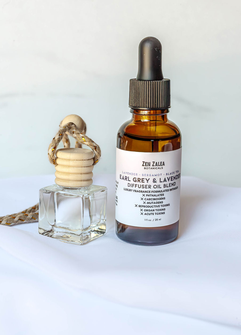 Earl Grey & Lavender Diffuser + Refill Set