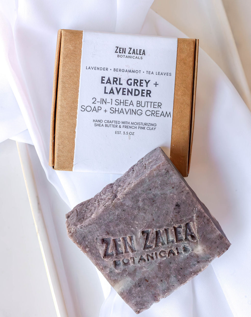 Earl Grey + Lavender Shea Butter Soap