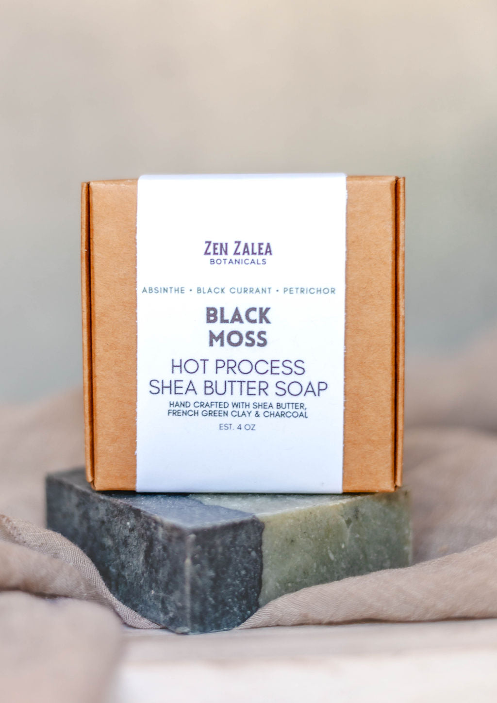 Black Moss Shave & Body Soap