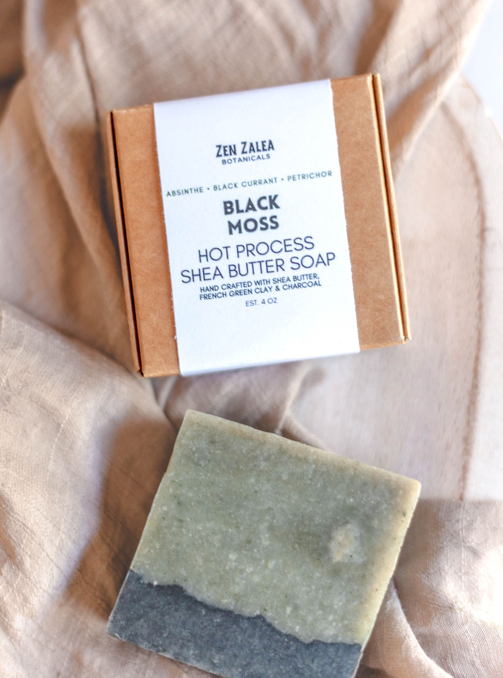 Black Moss Shave & Body Soap