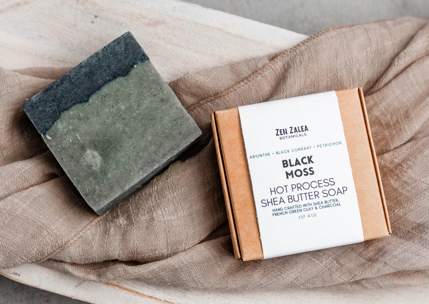 Black Moss Shave & Body Soap