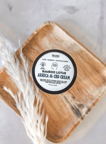 Tension Tamer Cream- Bamboo Lotus Frankincense Blend