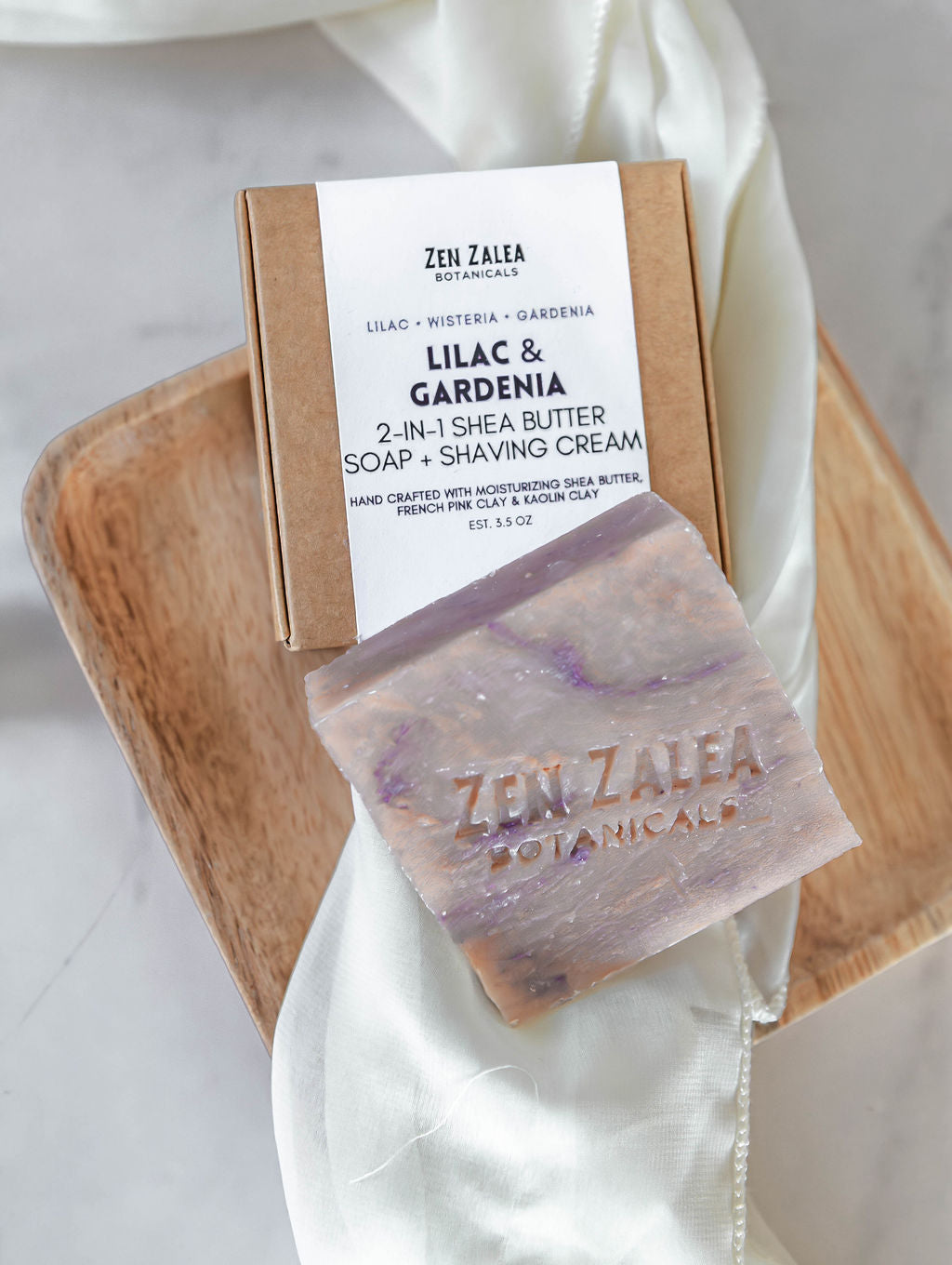 Lilac Gardenia Shea Butter Soap