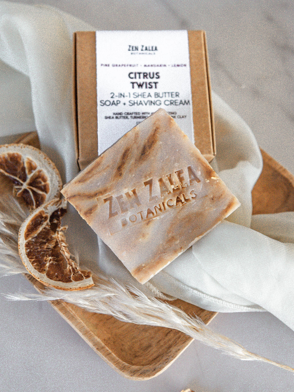 Citrus Twist Shea Butter Soap – Zen Zalea Botanicals