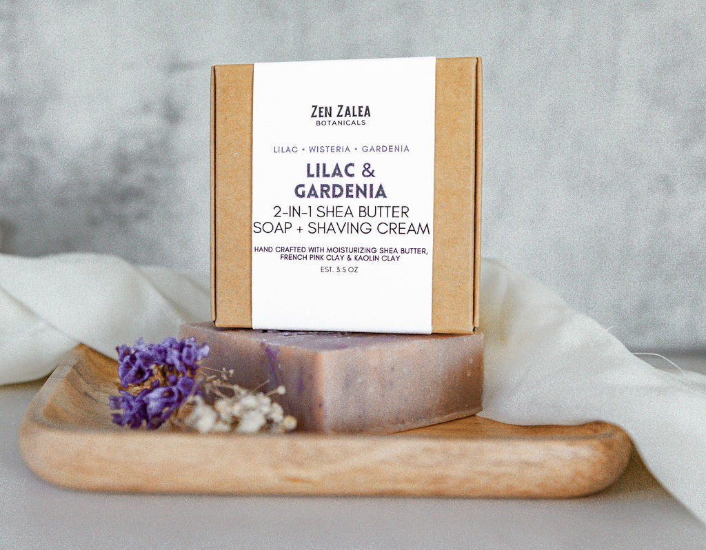 Lilac Gardenia Shea Butter Soap