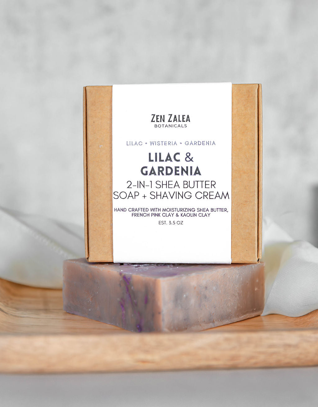 Lilac Gardenia Shea Butter Soap