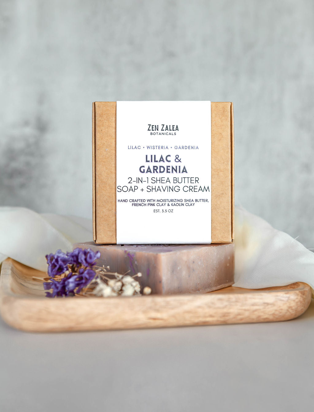 Lilac Gardenia Shea Butter Soap