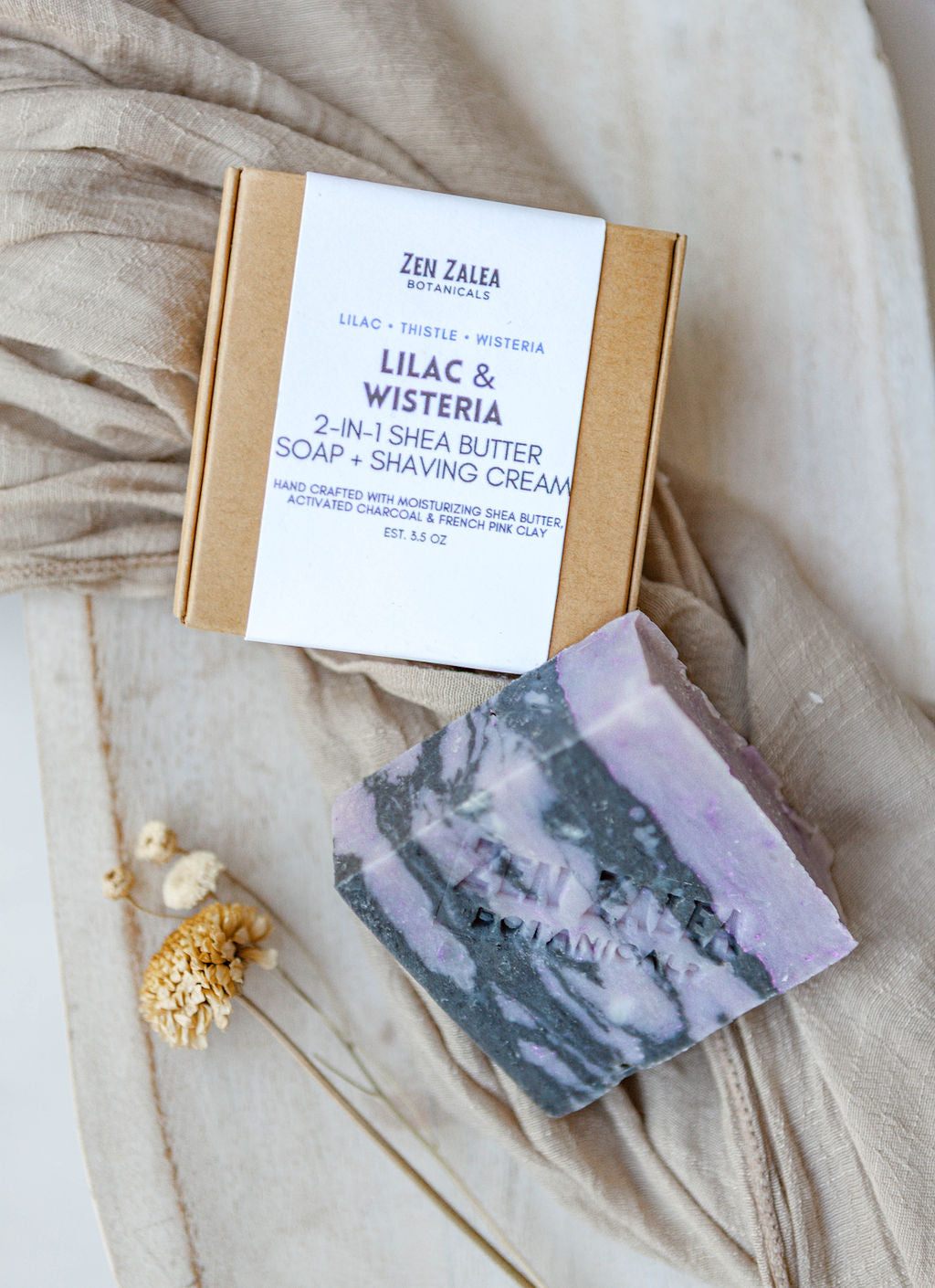 Lilac & Wisteria Shea Butter Soap
