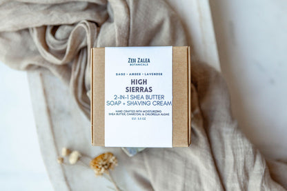 High Sierras Shea Butter Soap
