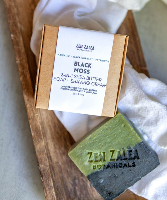Black Moss Shea Butter Soap