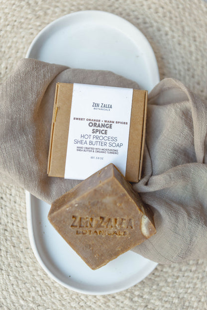Orange Spice Exfoliating Shea Butter Soap