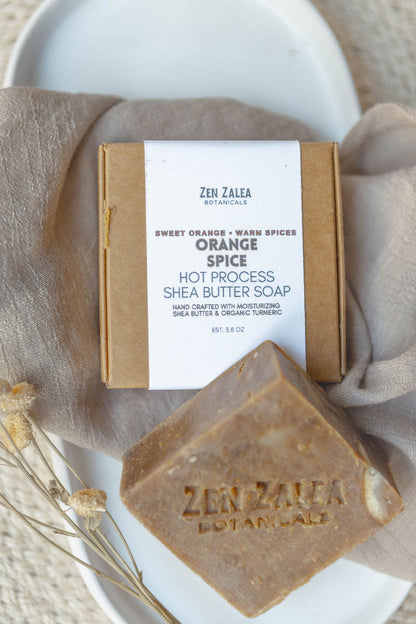 Orange Spice Exfoliating Shea Butter Soap