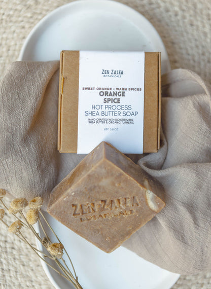 Orange Spice Exfoliating Shea Butter Soap