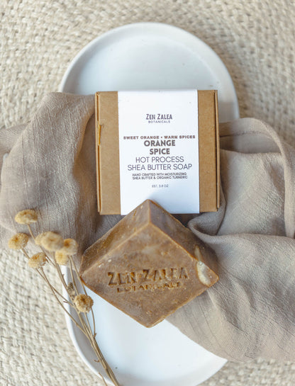 Orange Spice Exfoliating Shea Butter Soap